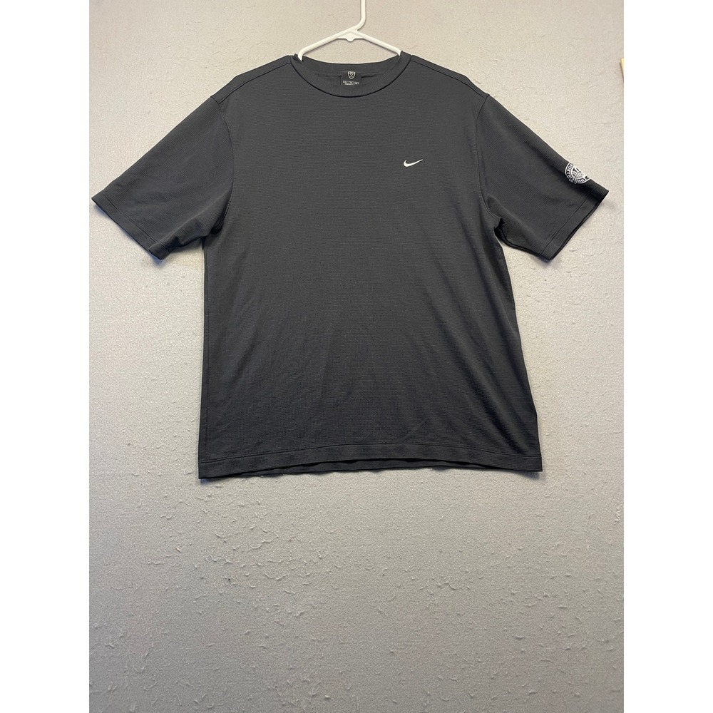 Nike Sphere Dry T-Shirt Performance Fabric Black XL Mens